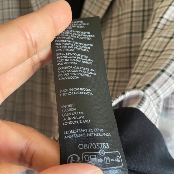 We the People Cali Blazer in Neutral Combo Free People - Picture 9 of 12